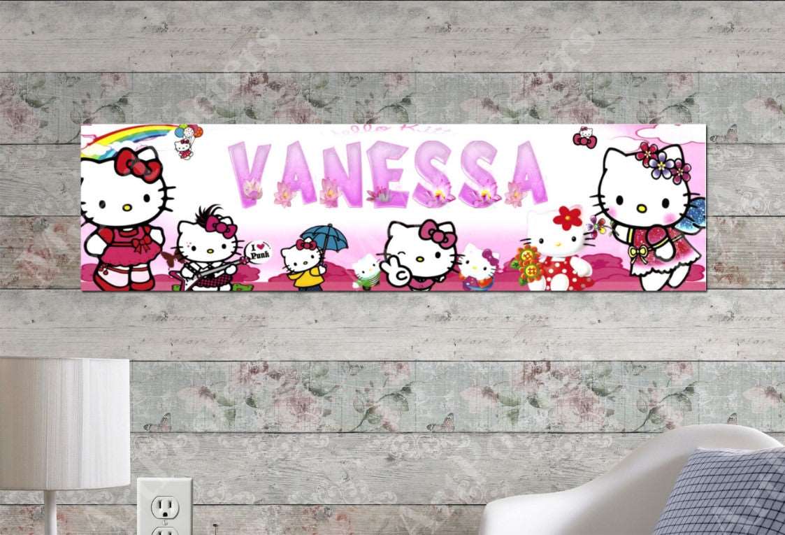 Hello Kitty - Personalized Poster