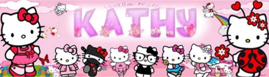 Hello Kitty - Personalized Poster