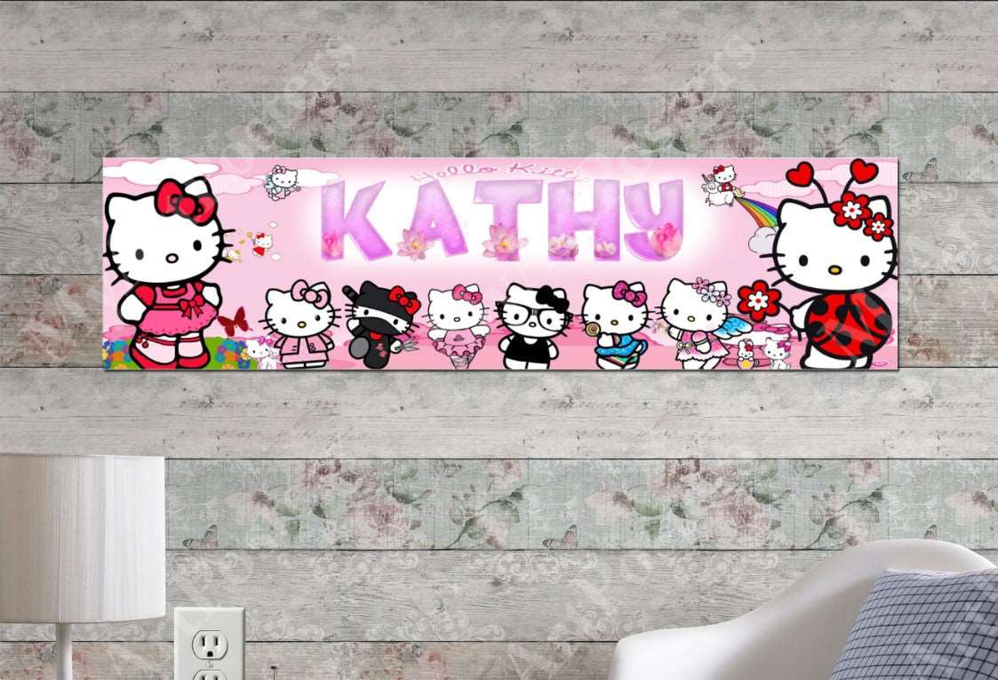 Hello Kitty - Personalized Poster