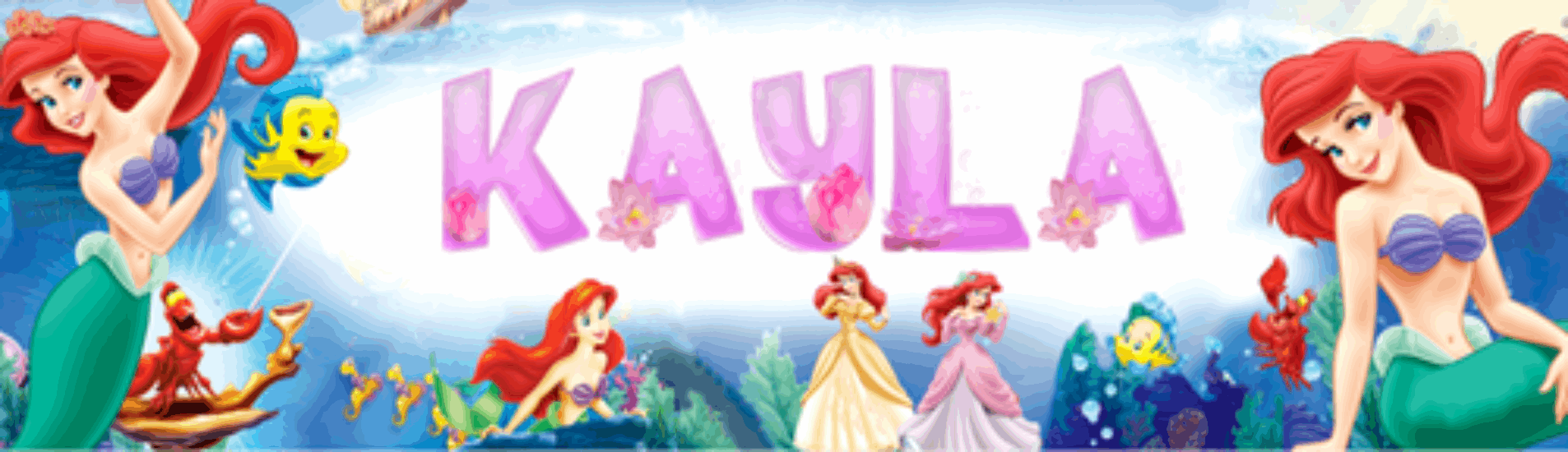 Princess Ariel - Personalized Poster