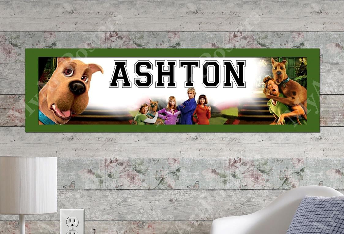 Scooby-Doo - Personalized Poster with Matboard Frame