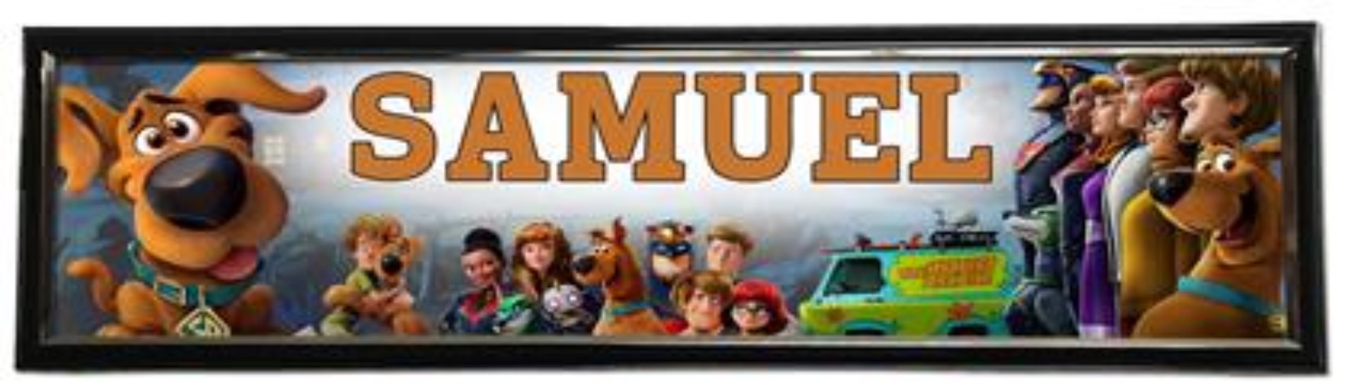 Scooby-Doo - Personalized Poster with Hard Frame