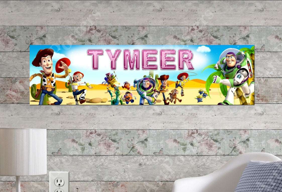 Toy Story - Personalized Poster