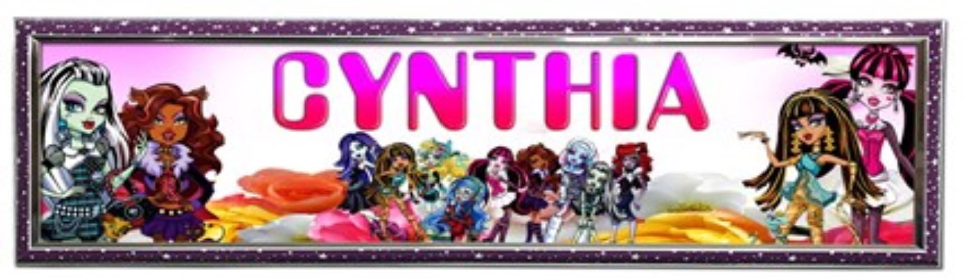 Monster High - Personalized Poster with Hard Frame