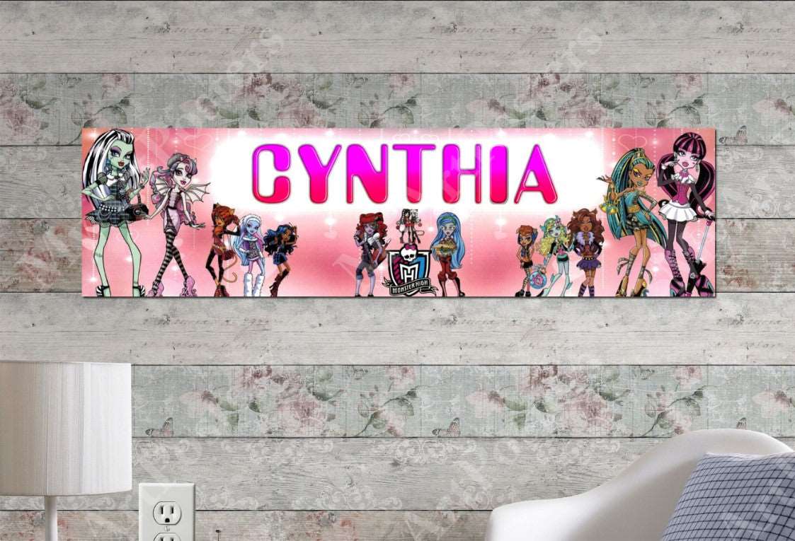 Monster High - Personalized Poster