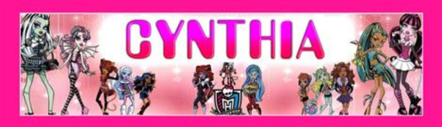 Monster High - Personalized Poster with Matboard Frame