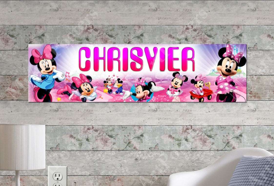 Minnie Mouse - Personalized Poster 