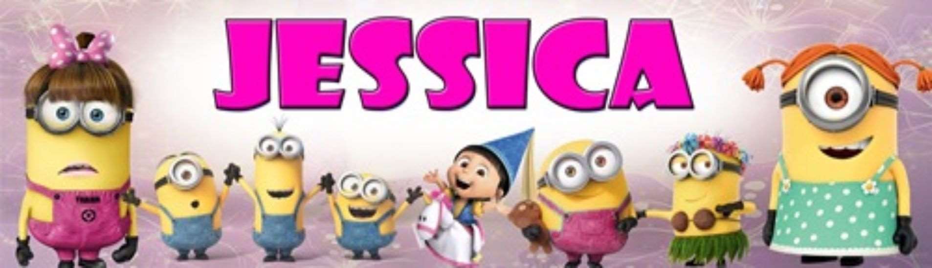 Girl Minions - Personalized Poster