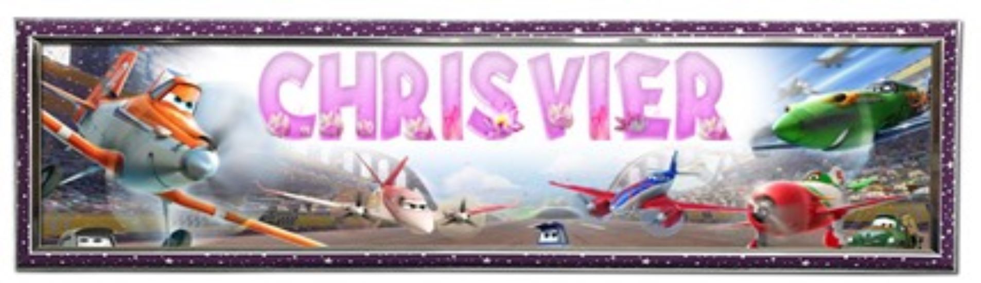 Planes - Personalized Poster with Hard Frame