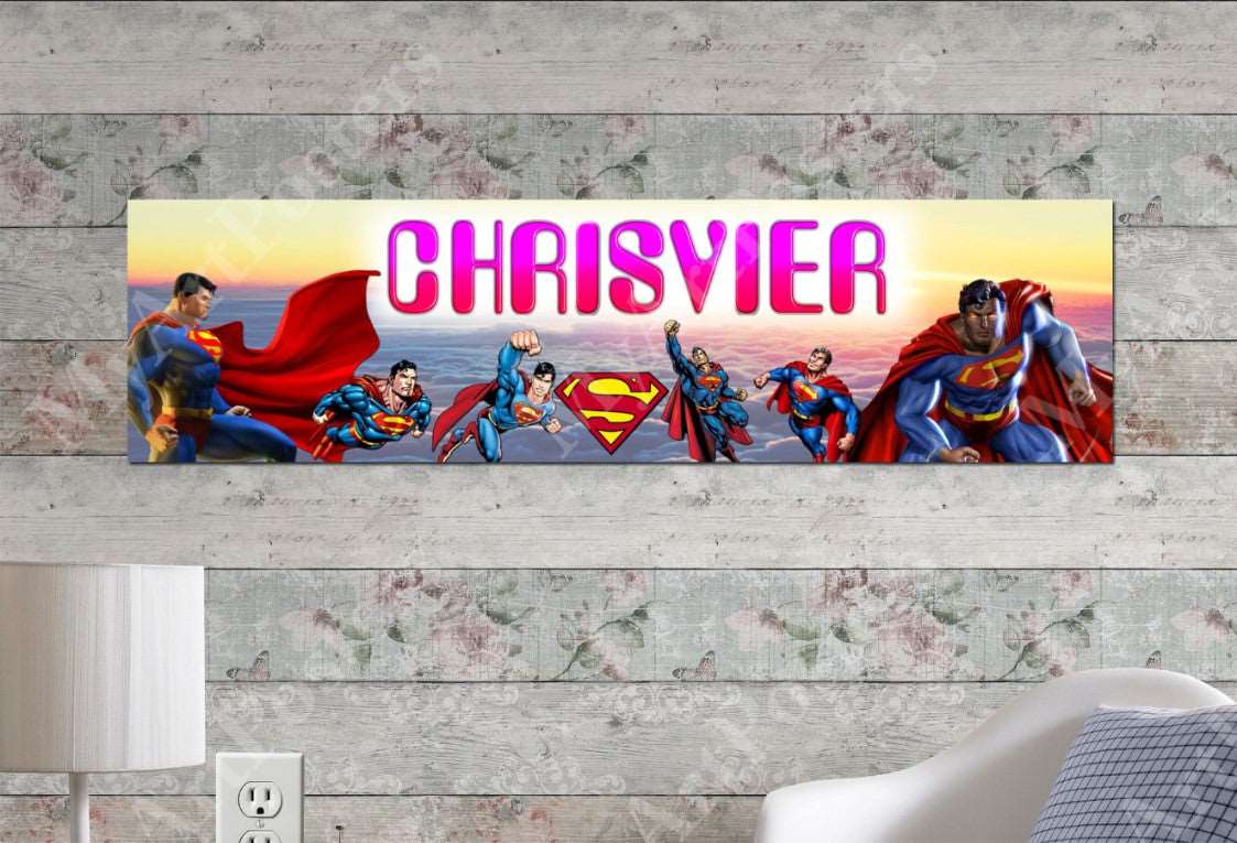 Superman - Personalized Poster