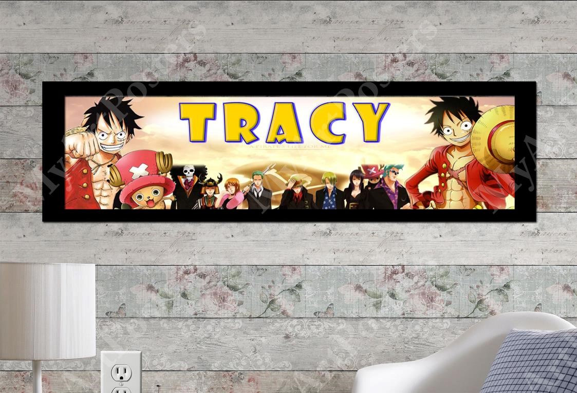 One Piece - Personalized Poster with Matboard Frame