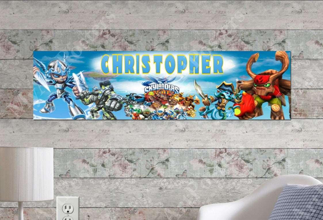 Skylanders - Personalized Poster