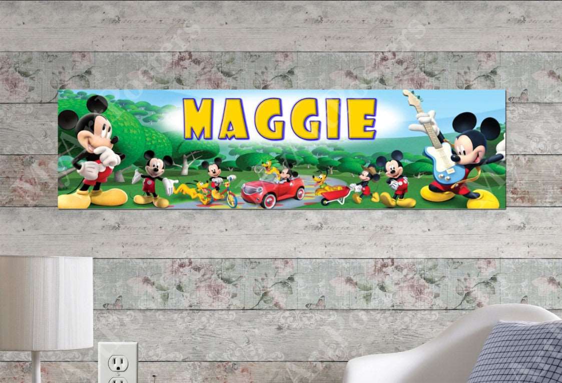 Mickey Mouse - Personalized Poster