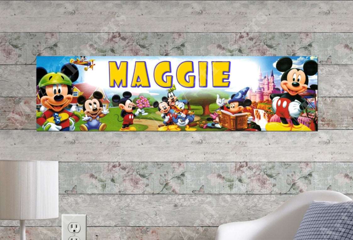 Mickey Mouse - Personalized Poster