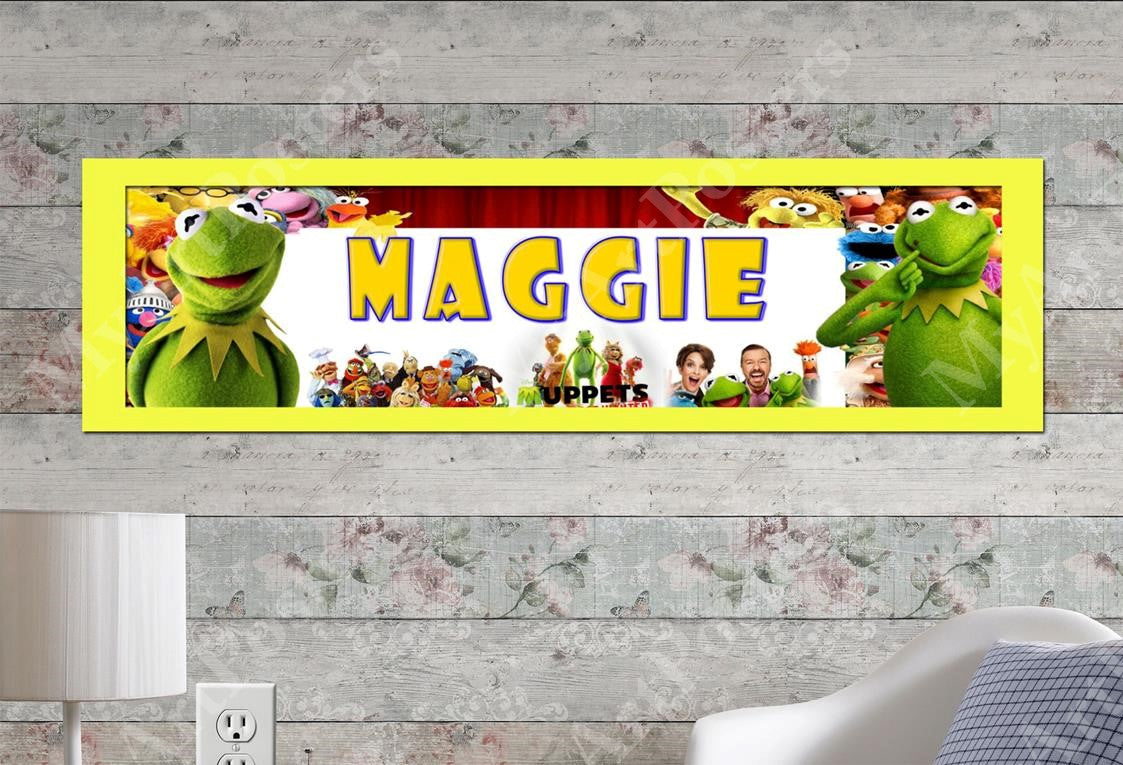 Muppets Most Wanted - Personalized Poster with Matboard Frame