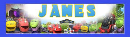 Chuggington - Personalized Poster with Matboard Frame