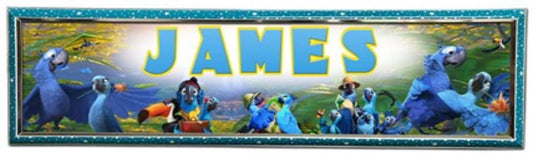 Rio 2 Movie - Personalized Poster with Hard Frame