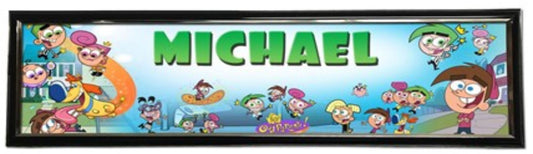 The Fairly OddParents - Personalized Poster with Hard Frame