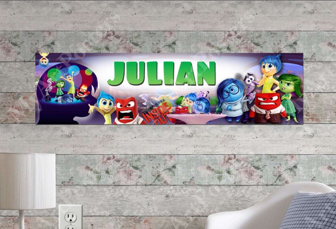 Inside Out Movie - Personalized Poster