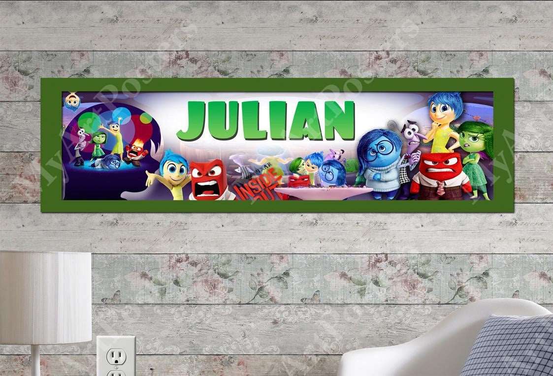 Inside Out - Personalized Poster with Matboard Frame