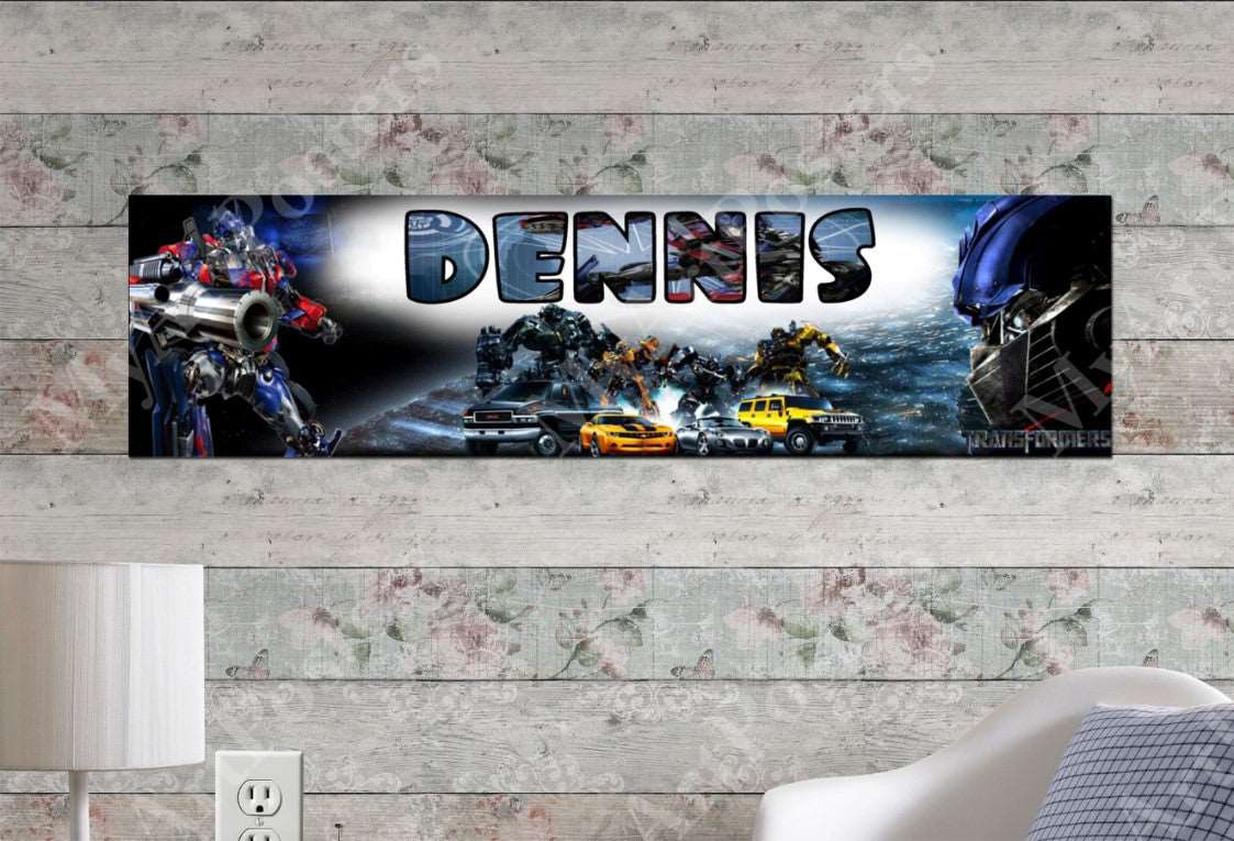 Transformers Movie - Personalized Poster