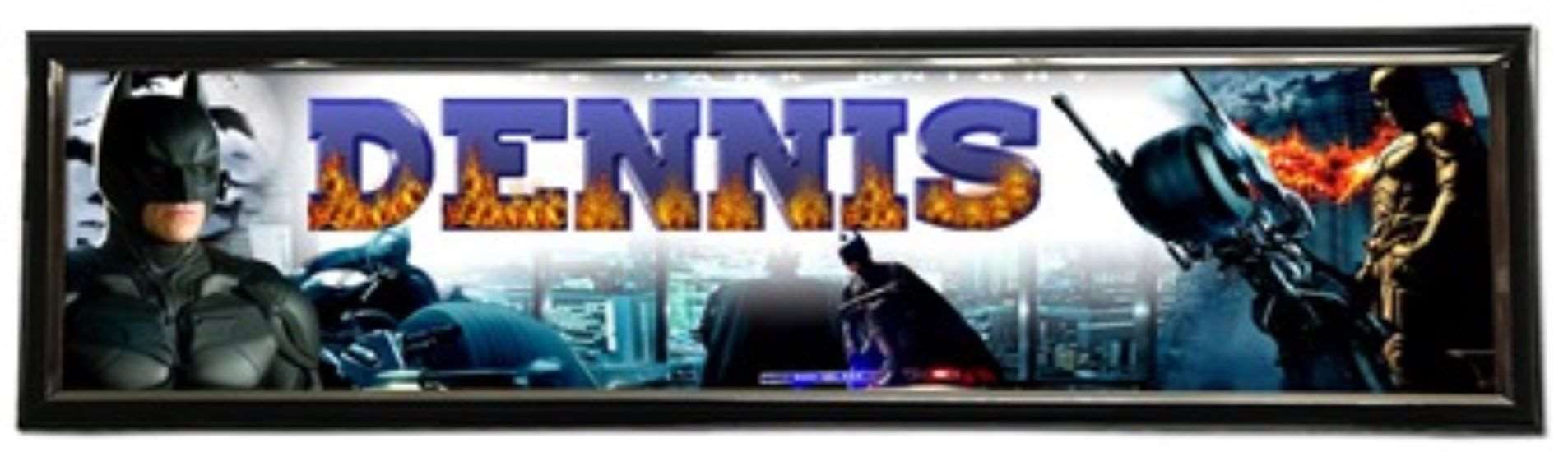 Batman - Personalized Poster with Hard Frame