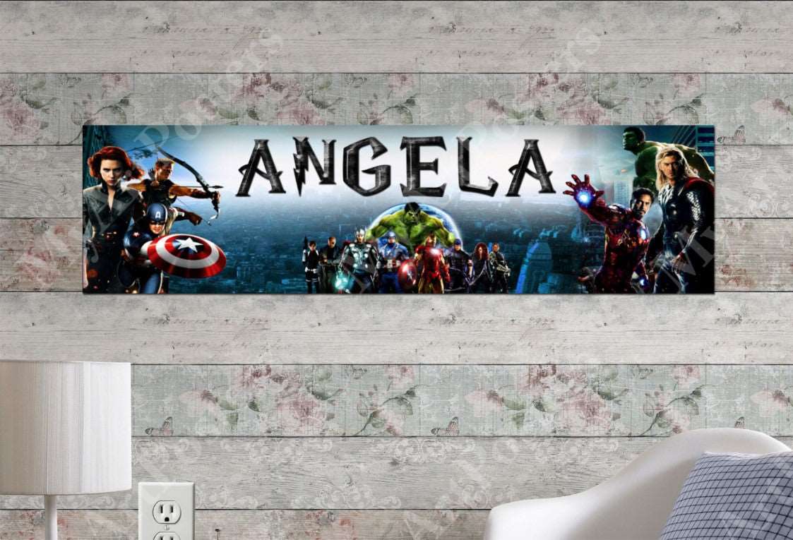 The Avengers - Personalized Poster