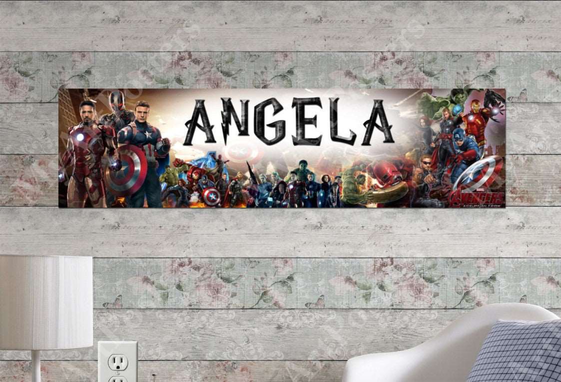 Avengers Age of Ultron - Personalized Poster