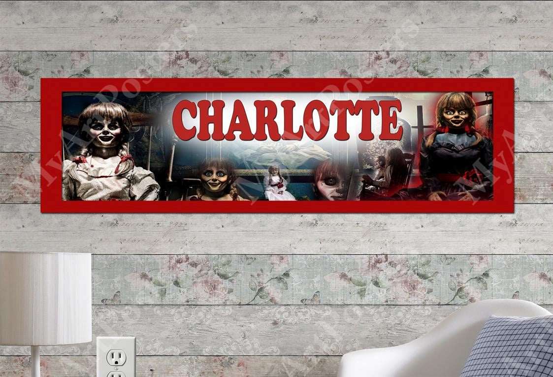 Annabelle Comes Home - Personalized Poster with Matboard Frame