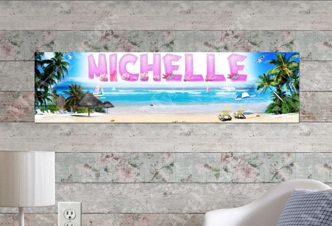 Beach - Personalized Poster