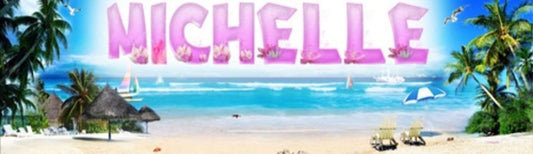 Beach - Personalized Poster