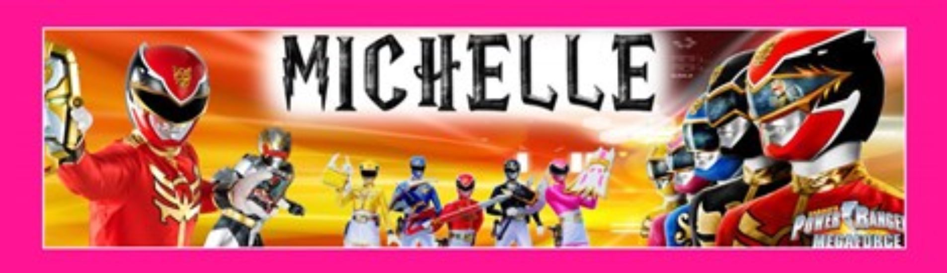 Power Rangers - Personalized Poster with Matboard Frame #1 – MyArtPosters