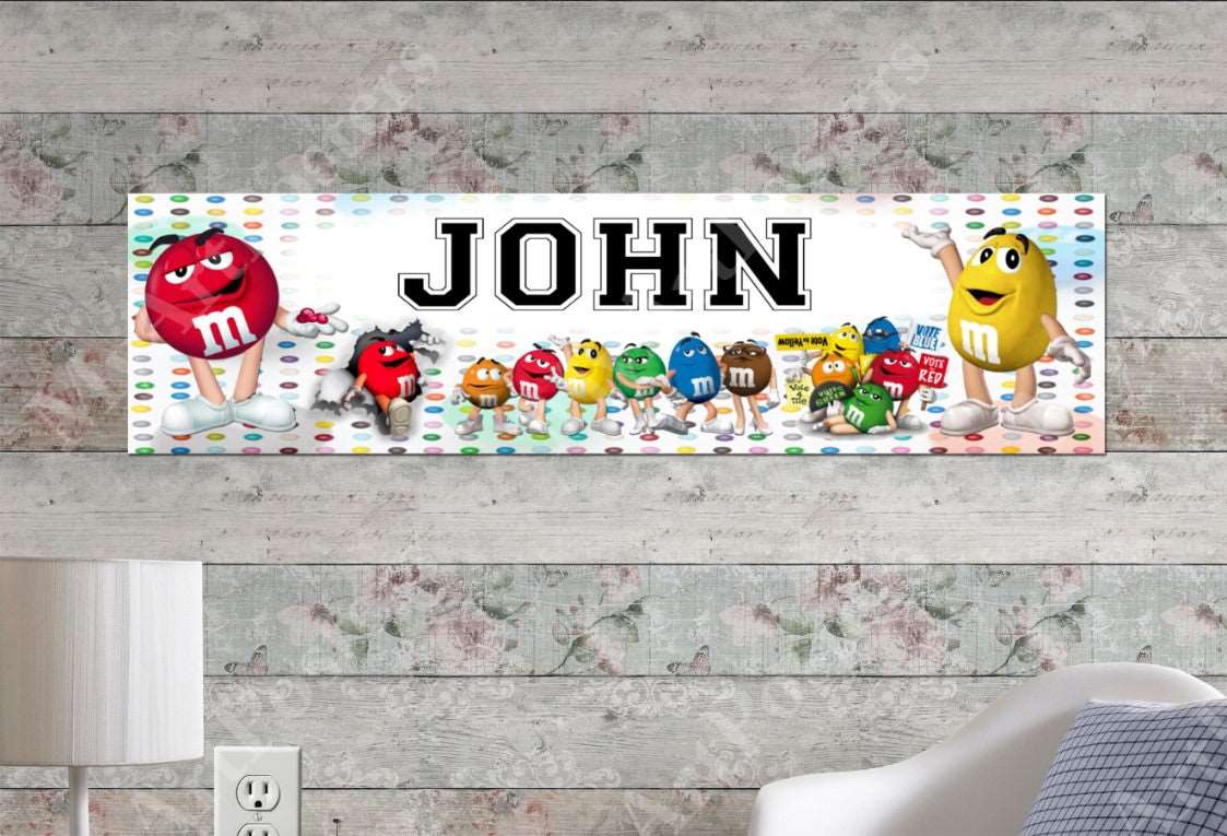 M&M - Personalized Poster