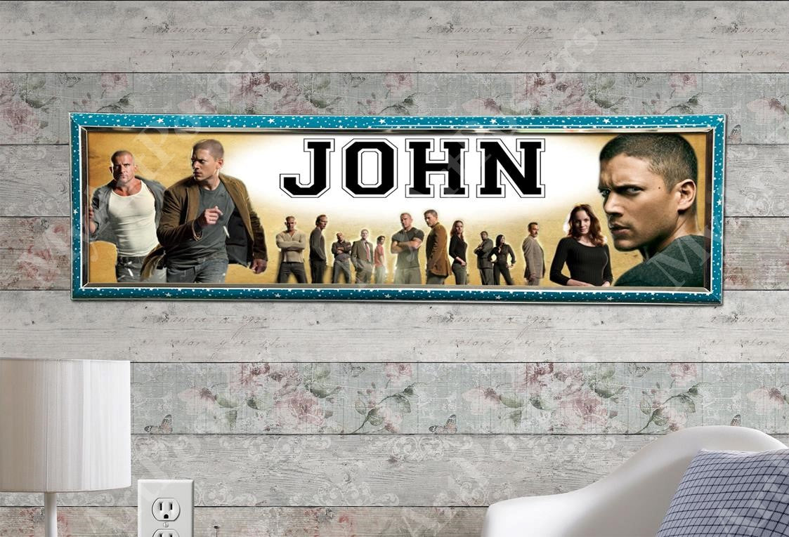 Prison Break - Personalized Poster with Hard Frame