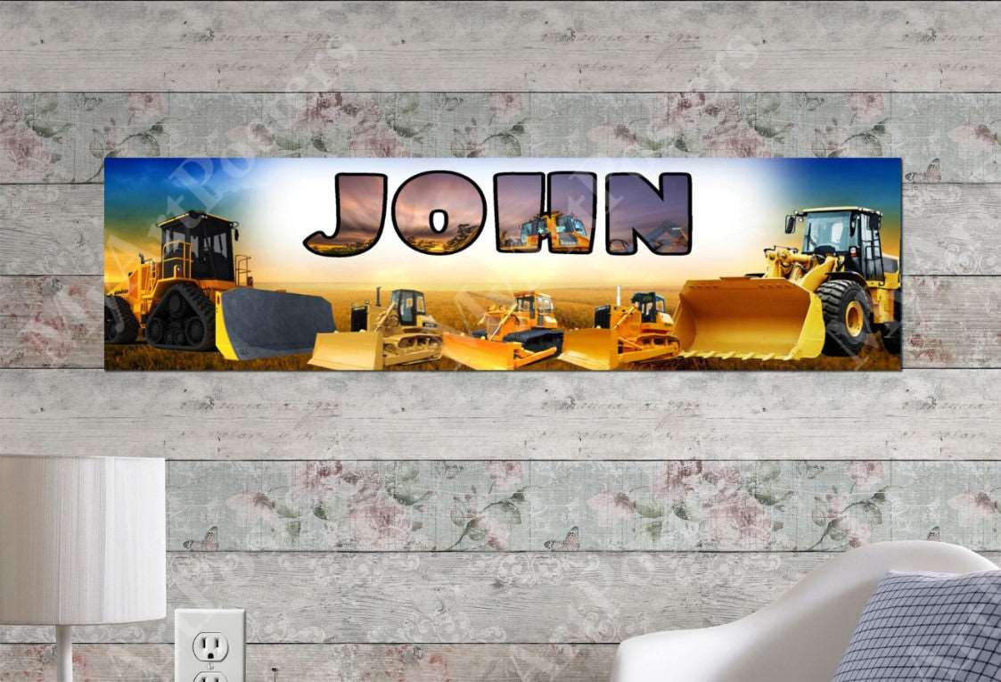 Bulldozer - Personalized Poster