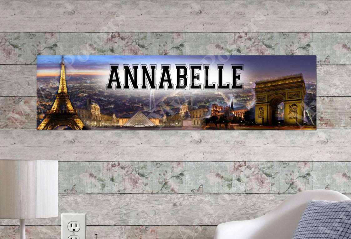 Paris City - Personalized Poster