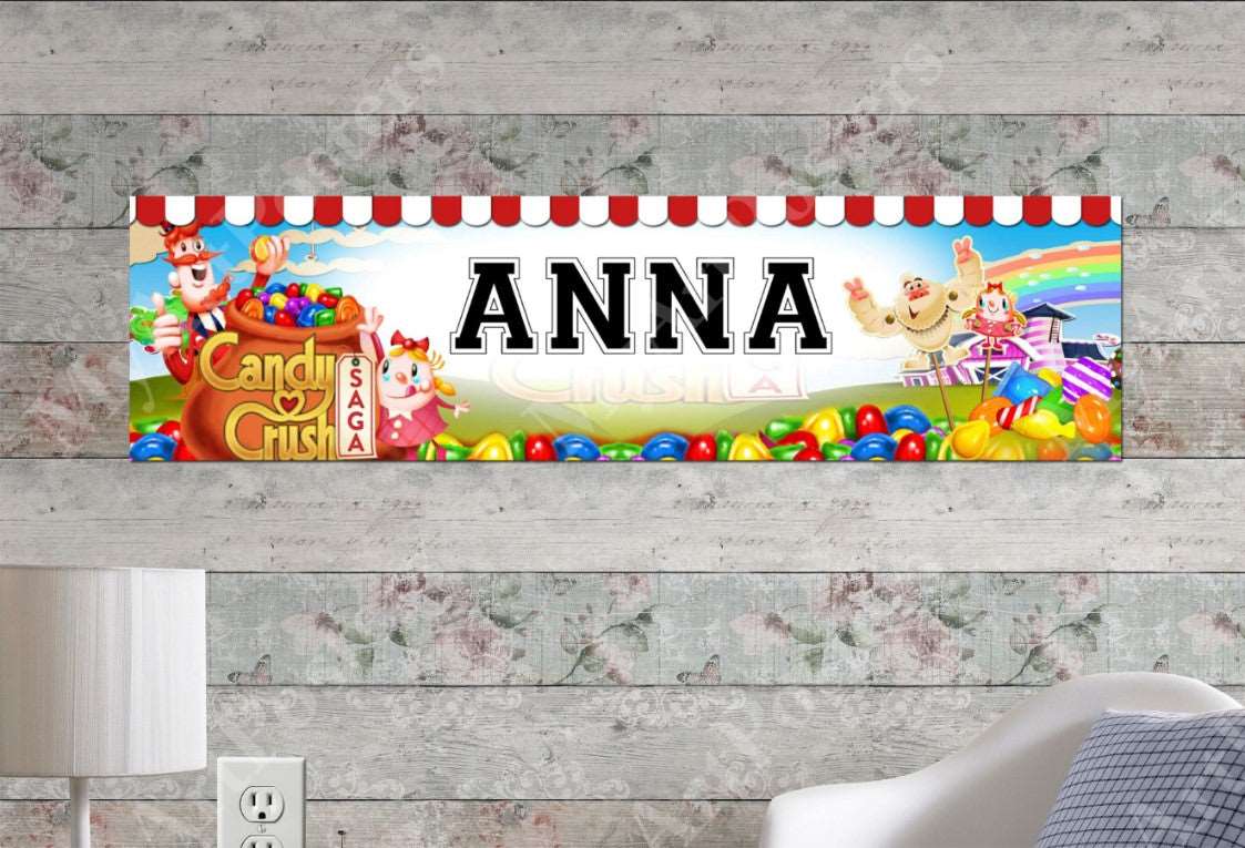 Candy Crush - Personalized Poster