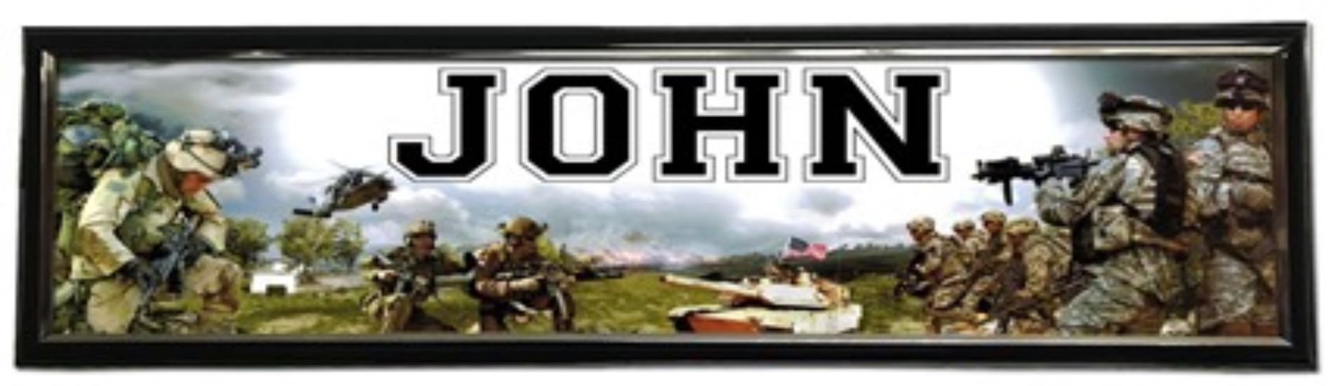 US Army - Personalized Poster with Hard Frame