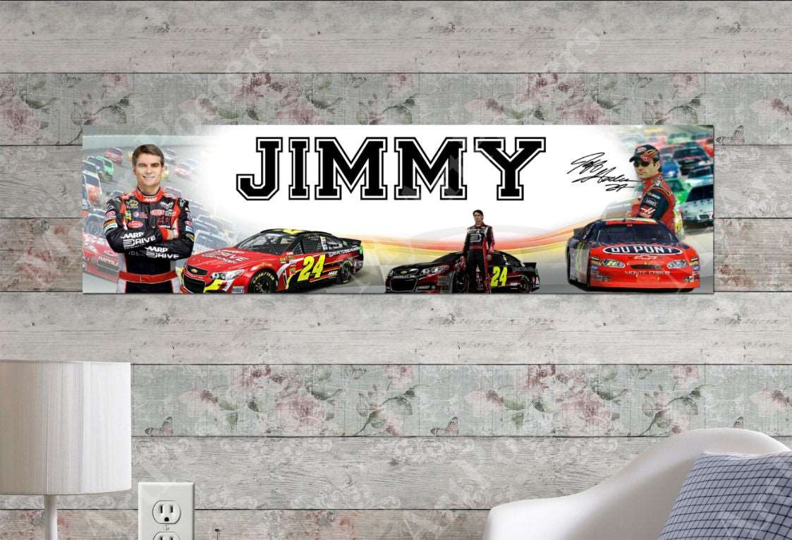 Jeff Gordon - Personalized Poster