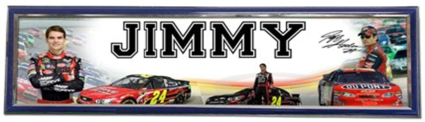 Jeff Gordon - Personalized Poster with Hard Frame