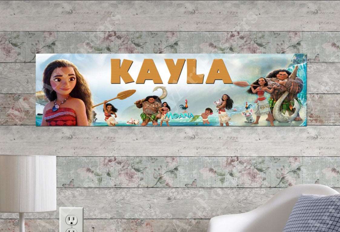 Moana - Personalized Poster