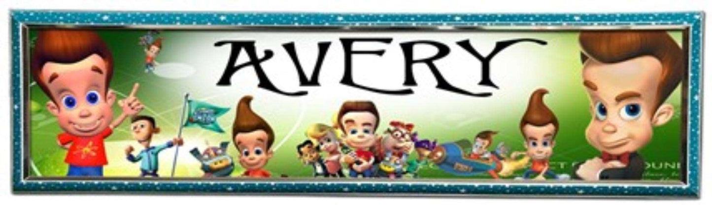 Jimmy Neutron - Personalized Poster with Hard Frame