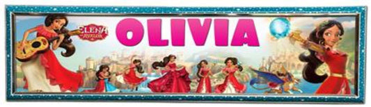 Elena of Avalor - Personalized Poster with Hard Frame