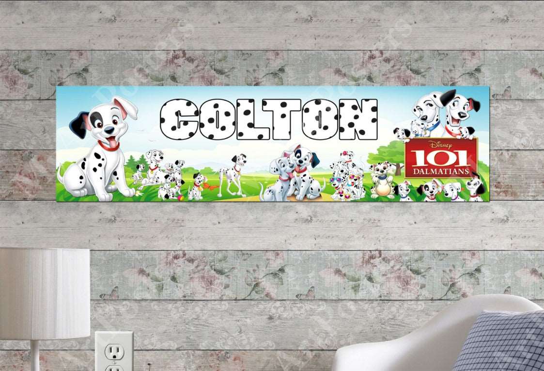 101 Dalmatians - Personalized Poster