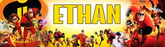 The Incredibles Movie - Personalized Poster