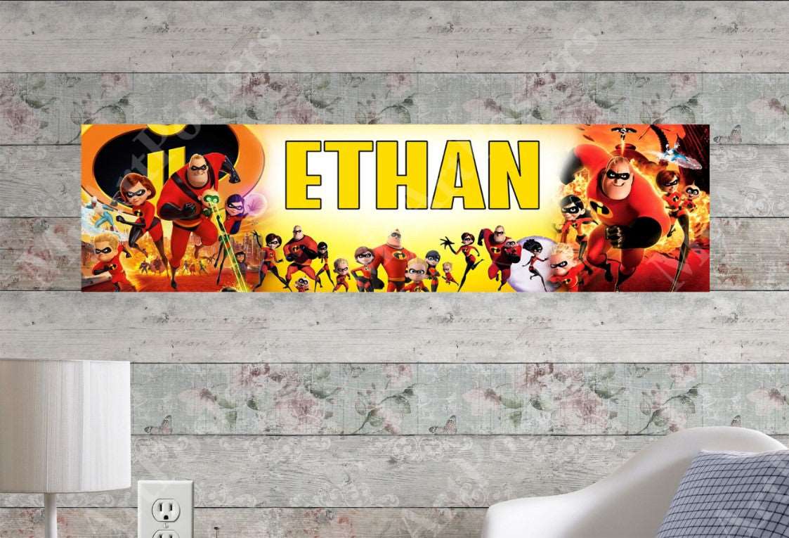 The Incredibles Movie - Personalized Poster