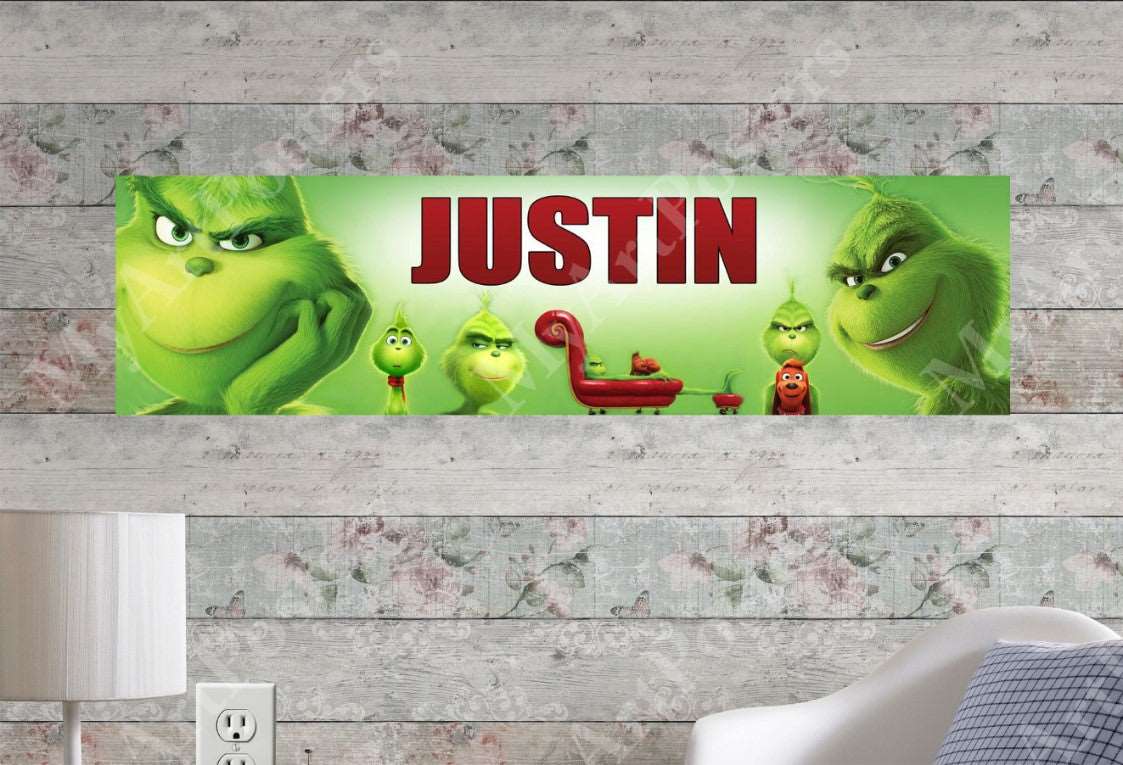 The Grinch - Personalized Poster