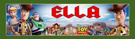 Toy Story 4 Movie - Personalized Poster with Matboard Frame