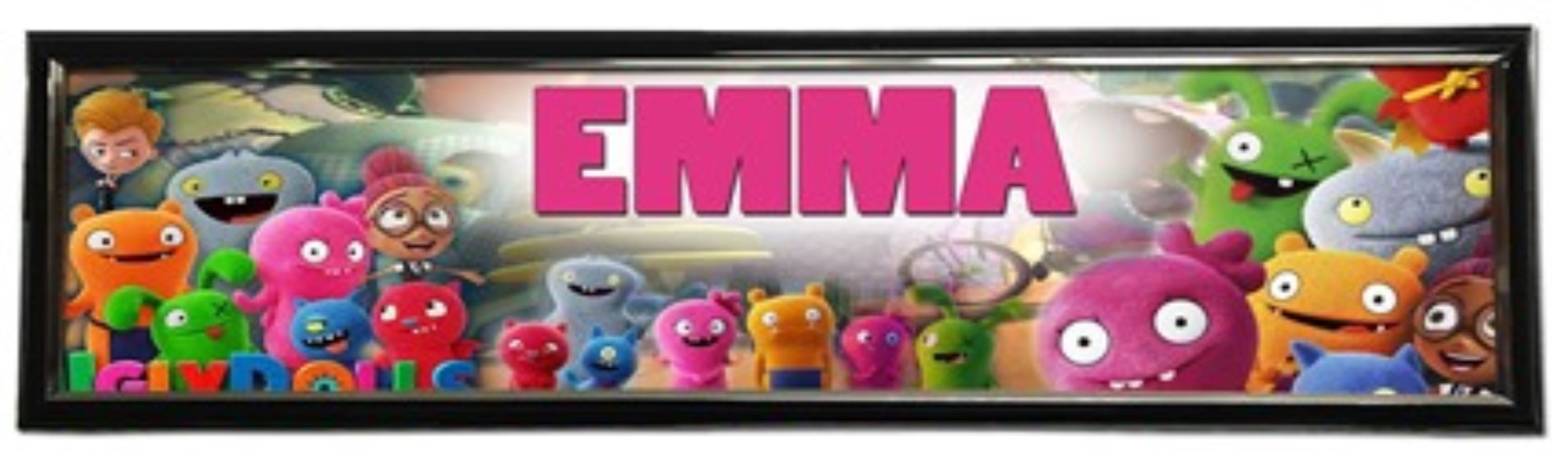 UglyDolls - Personalized Poster with Hard Frame