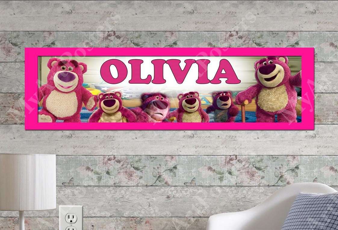 Lotso - Personalized Poster with Matboard Frame